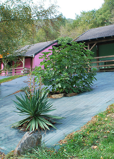 Lodges confort 6 personnes en location au camping en Aveyron Domaine L’Écrin Vert 